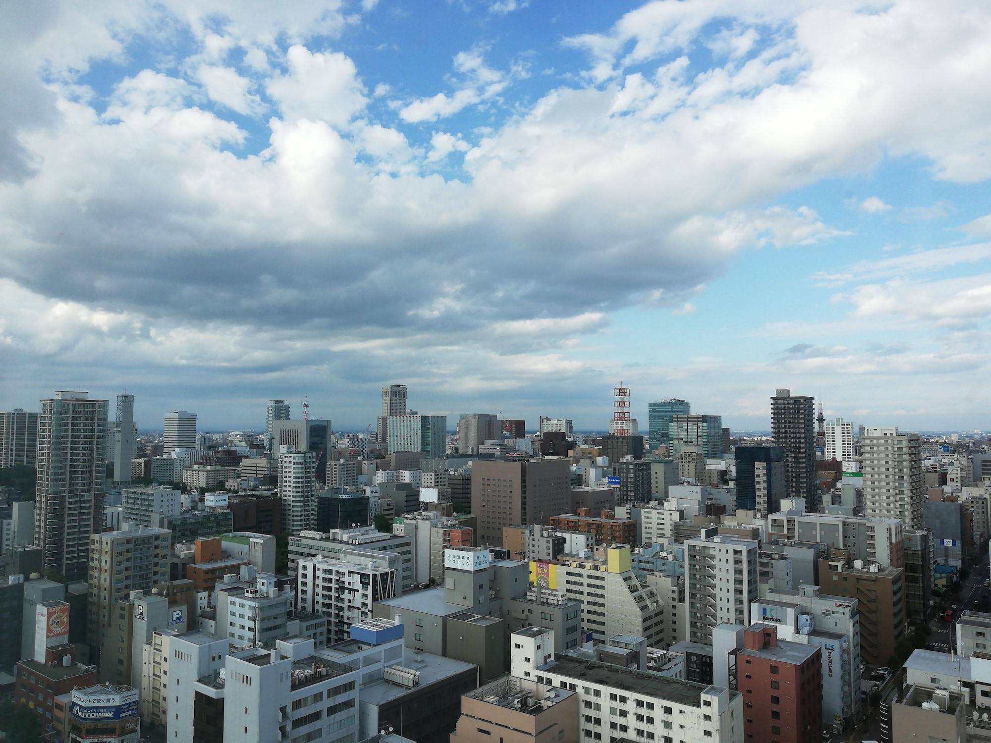 Sapporo Prince Hotel Exterior foto Skyline of Shinjuku