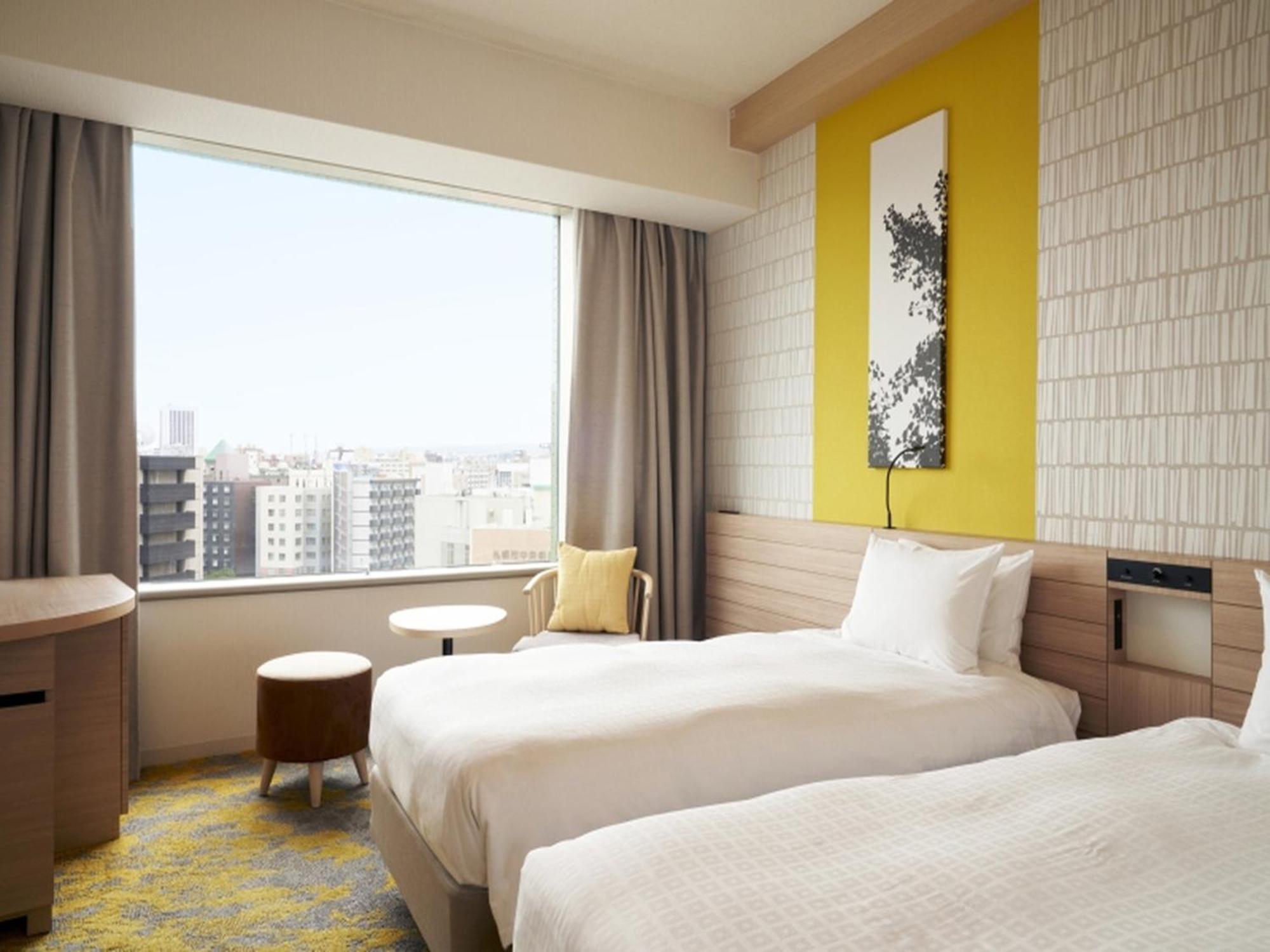 Sapporo Prince Hotel Exterior foto A room at the hotel